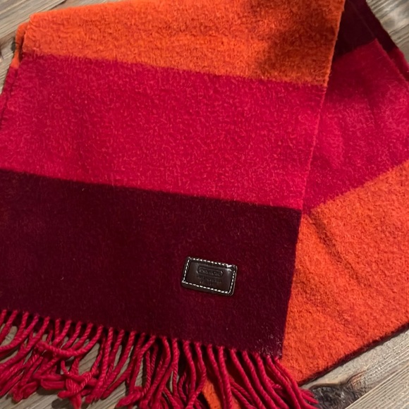 Accessories - Coach Lambswool Scarf Made in Scotland